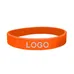 1/2" Debossed Color Filled Wristband-A