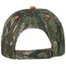 Camouflage Cap with Safety Orange Sandwich Bill