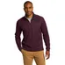 Port Authority Vertical Texture Quarter-Zip Pullover