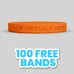 Custom Debossed Wristbands