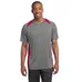 Sport-Tek Heather Colorblock Contender Tee - Dark/All
