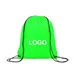 Triangular Corner Drawstring Backpack - 1