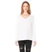 Bella   Canvas Ladies Long-Sleeve Flowy V-Neck - Dark/All