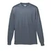Augusta Sportswear Long Sleeve 100% Polyester Wicking Tee - Dark/All