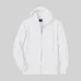 Hanes 10 oz. 90/10 Ultimate Cotton Full-Zip Hoodie - White/Neutral