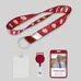1/2 inch Price Saver Lanyard with O Ring-B