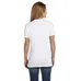 Hanes Ladies' 4.5 oz. Ringspun Cotton nano-T V-neck T-Shirt - White/Neutral