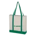 Budget Custom Non Woven Tote Bag with Trim Colors
