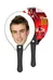RACKET / GUITAR / FACE SHAPE Hand Fan 