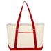 Budget Custom Large Cotton Canvas Sailing Tote Bag