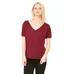Bella Ladies' Slouchy V-Neck T-Shirt
