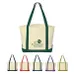 HEAVY COTTON CANVAS BOAT TOTE BAG 