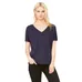 Bella Ladies' Slouchy V-Neck T-Shirt