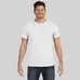 Hanes 4.5 oz. 100% Ringspun Cotton Nano T-Shirt with Pocket - White/Neutral