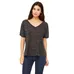Bella Ladies' Slouchy V-Neck T-Shirt