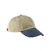 Adams 6-Panel Two-Tone Washed Pigment-Dyed Cap - Dark/All