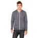 Bella   Canvas Unisex Poly-Cotton Fleece Full-Zip Hoodie - Marbled