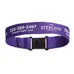 Custom Polyester Wristband With Safety Breakaways