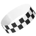 Black Checkered Tyvek® Wristbands