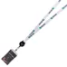 Custom Full Color Lanyard with ID Reels and Aluminum Badge Holders