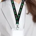 Custom Woven Lanyard With Badge Holders