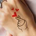 Love & Friendship Temporary Tattoos