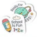 School Spirit Temporary Tattoos