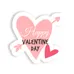 Custom Valentine Stickers