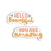 Custom Mirror Stickers