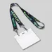 Custom Dye Sublimated Open Ended Lanyard with Badge Holders