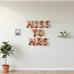 "Miss to Mrs" Letter Balloon