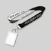 Custom Woven Lanyard With Badge Holders