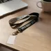 Custom Woven Lanyard With Badge Holders