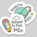 School Spirit Temporary Tattoos