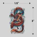 1.5"x3" Temporary Tattoos