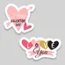 Custom Valentine Stickers