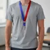 Blank Two-Tone Lanyards