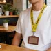 Custom Polyester lanyard with Badge Holders
