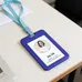 Blank Silicone Badge Holders