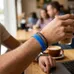 Custom 1/2 inch Debossed Wristbands