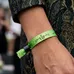 Custom Woven Wristbands With Gold Thread