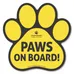 Paw Print Car Magnet 5.75 x 5.75