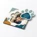 Paw Print Punch Out Picture Frame Magnet