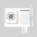 Picture Frame / Memo Magnet with Clip