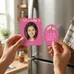 Oval Punch Out Picture Frame Magnets