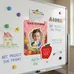 Apple Punch Out Picture Frame Magnet
