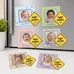 2-in-1 Square Car Magnet w/Picture Frame