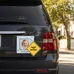 2-in-1 Square Car Magnet w/Picture Frame