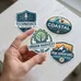 Custom Corner Flat Flexible Magnet up to 31 Sq In