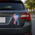 Ribbon Heart Car Sign Magnet